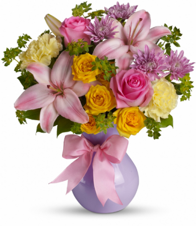 Teleflora's Perfectly Pastel Teleflora