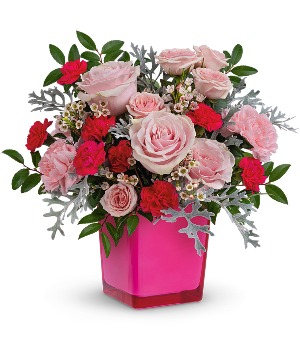Teleflora's Pink Empowerment TEV68-5A Bouquet