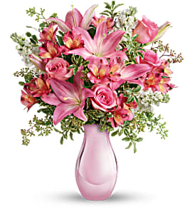 Teleflora's Pink Reflections Bouquet
