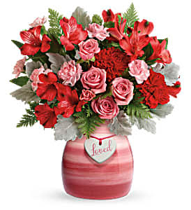 Teleflora's Playfully Pink Bouquet Not available until 1/15/2020