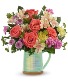 Teleflora's Pour on the Beauty Pitcher