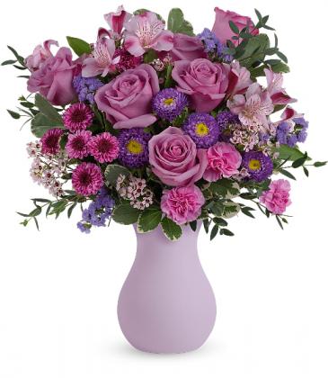 Teleflora's Prettiest Purple Bouquet  in Livermore, CA | KNODT'S FLOWERS