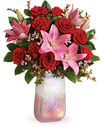 Teleflora's Pretty In Quartz Bouquet Fresh Arrangement