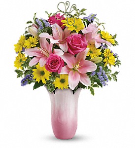Telefloras Pretty Petal Vase