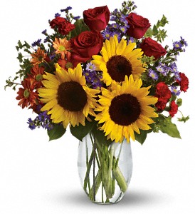 Teleflora's Pure Happiness Vased Arrangement
