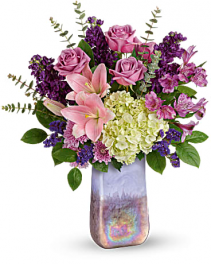 Teleflora's Purple Swirls Bouquet 