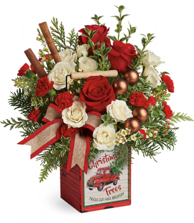 Teleflora's Quaint Christmas Bouquet Christmas