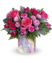 Teleflora's Radiantly Rosy  Bouquet
