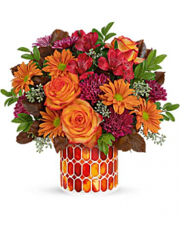 Teleflora's Resplendent Fall Bouquet
