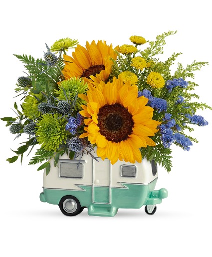 Teleflora's Retro Road Tripper 