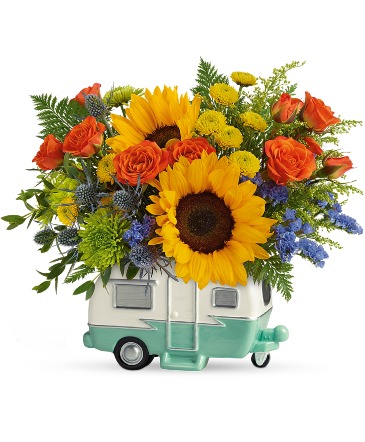 Teleflora's Retro Road Tripper  Bouquet in Moses Lake, WA | FLORAL OCCASIONS