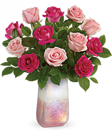 Teleflora's Rose Quartz Kisses Bouquet bouquet