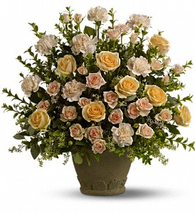 Teleflora's Rose Remembrance Urn Arrangement in Auburndale, FL | The House of Flowers Teleflora's Rose Remembrance Urn Arrangement in Auburndale, FL | The House of Flowers
