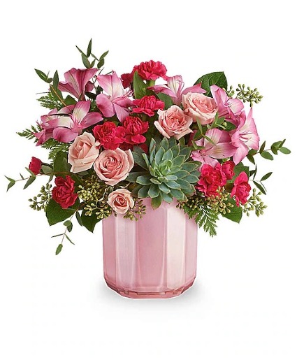 Teleflora's Rosy Radiance Bouquet 