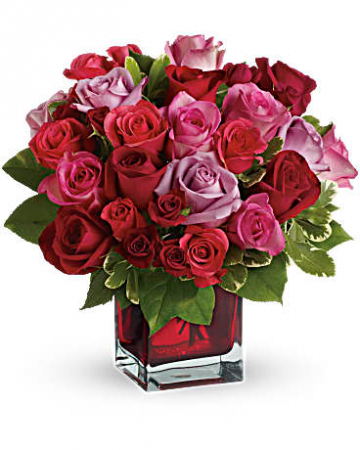 Teleflora's Ruby Rapture Bouquet Valentines