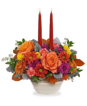 Teleflora's Rustic Chic Centerpiece 