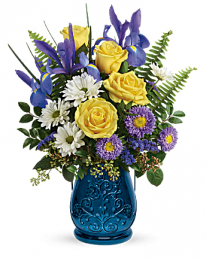 Sapphire Flowers Garden Bouquet