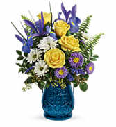 Teleflora's Sapphire Garden - 200 Flower arrangement