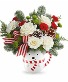 Teleflora's Send A Hug Bear Hugs and Wishes Flower Arrangement