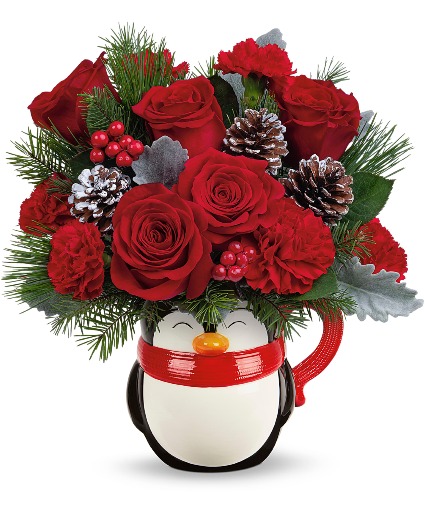 Teleflora's Send A Hug North Pole Penguin 