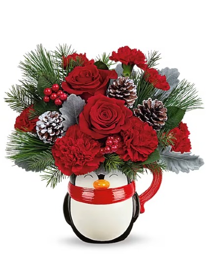 Teleflora's Send A Hug North Pole Penguin 