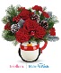 Teleflora's Send A Hug® North Pole Penguin Bouquet