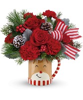 Teleflora's Send A Hug Reindeer Bouquet