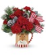 Teleflora's Send A Hug Reindeer Wish Bouquet 