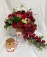 Teleflora's Send A Hug Reindeer Wish Bouquet Holiday