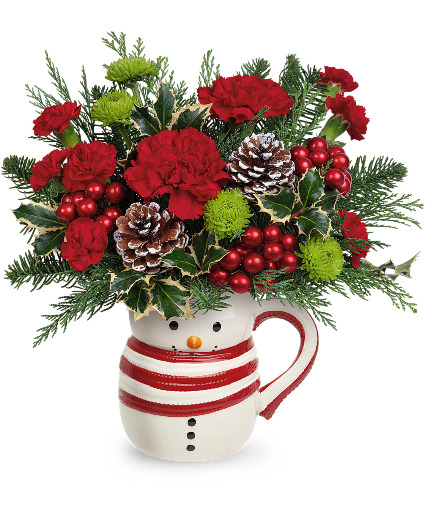 Send A Hug Sweet Frosty Bouquet T22X500A by Teleflora