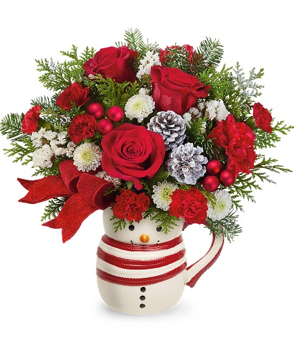 Teleflora's Send-A-Hug Christmas Mug