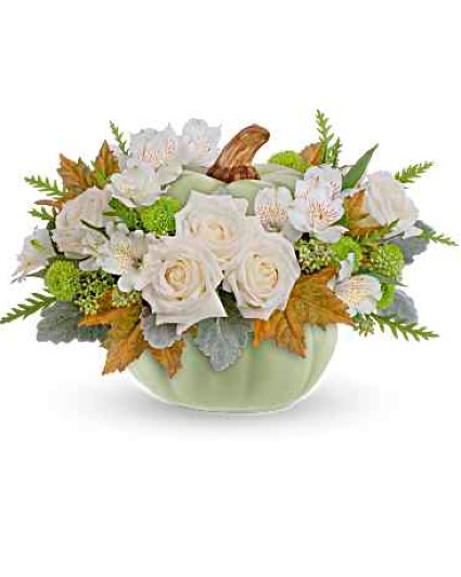 Teleflora's Serenity Sage Bouquet Fall