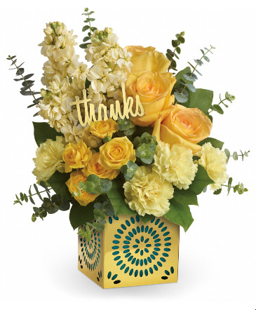Teleflora's Shimmer Of Thanks Bouquet   in Livermore, CA | KNODT'S FLOWERS