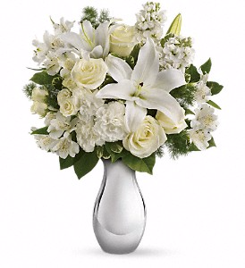Teleflora's Shimmering White Bouquet