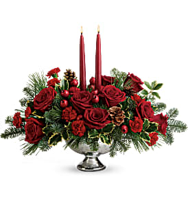 Teleflora's Shining Bright  Centerpiece