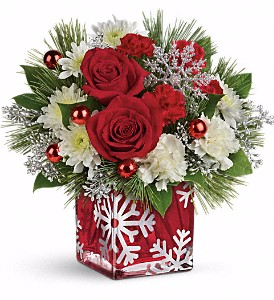 Teleflora's Silver Christmas Bouquet Christmas