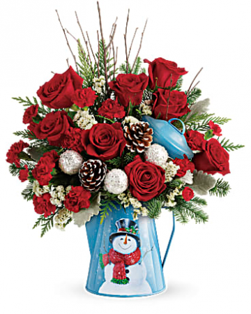 Snowy Daydreams Bouquet Christmas Collectible