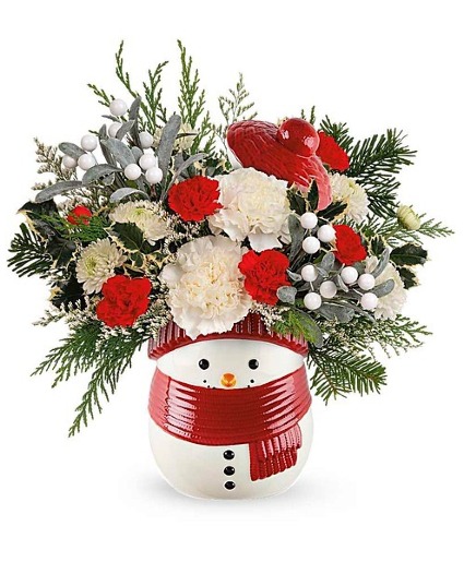 Teleflora's Snowy Delight Bouquet 