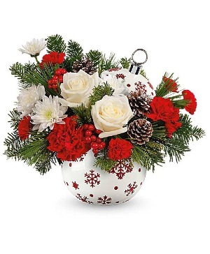 Teleflora's Snowy Sparkle Bouquet 