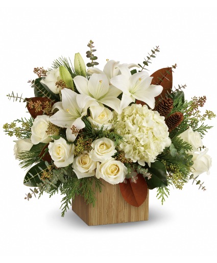 Teleflora's Snowy Woods Bouquet 