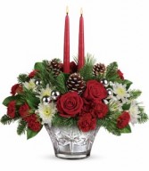 Teleflora's Sparkling Star Centerpiece T16X100A * Local Only
