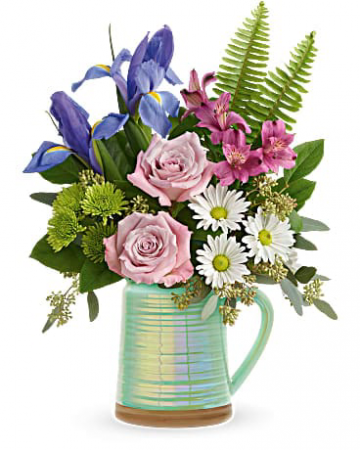 Teleflora's Spring Is Served Bouquet