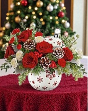 Teleflora's Sprinkle Sparkle Bouquet Christmas
