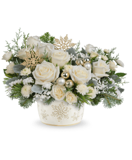 Teleflora's Starry Snowflakes Christmas