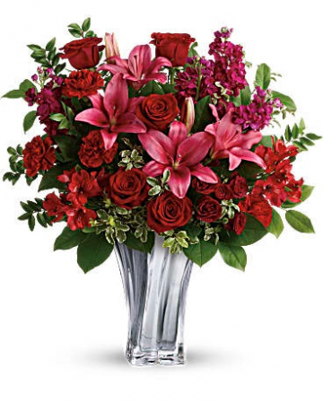 TELEFLORAS STERLING LOVE BOUQUET 