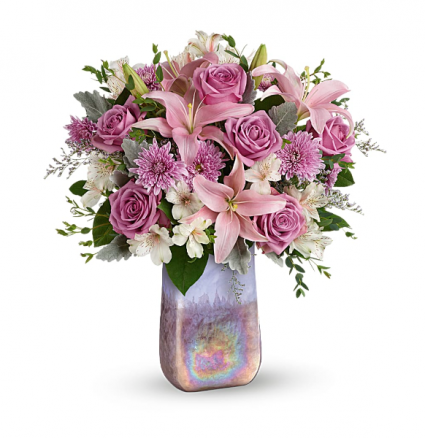 Teleflora's Stunning Swirls vase