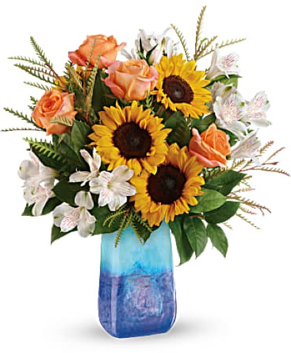 Teleflora's Sunflower Beauty Bouquet