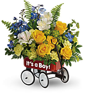 Teleflora's Sweet Little Wagon TNB13-1B Bouquet  in Moses Lake, WA | FLORAL OCCASIONS