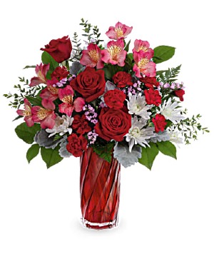 Teleflora's Swirling Splendor Bouquet Bouquet