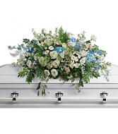 Teleflora's Tender Remembrance Casket Spray